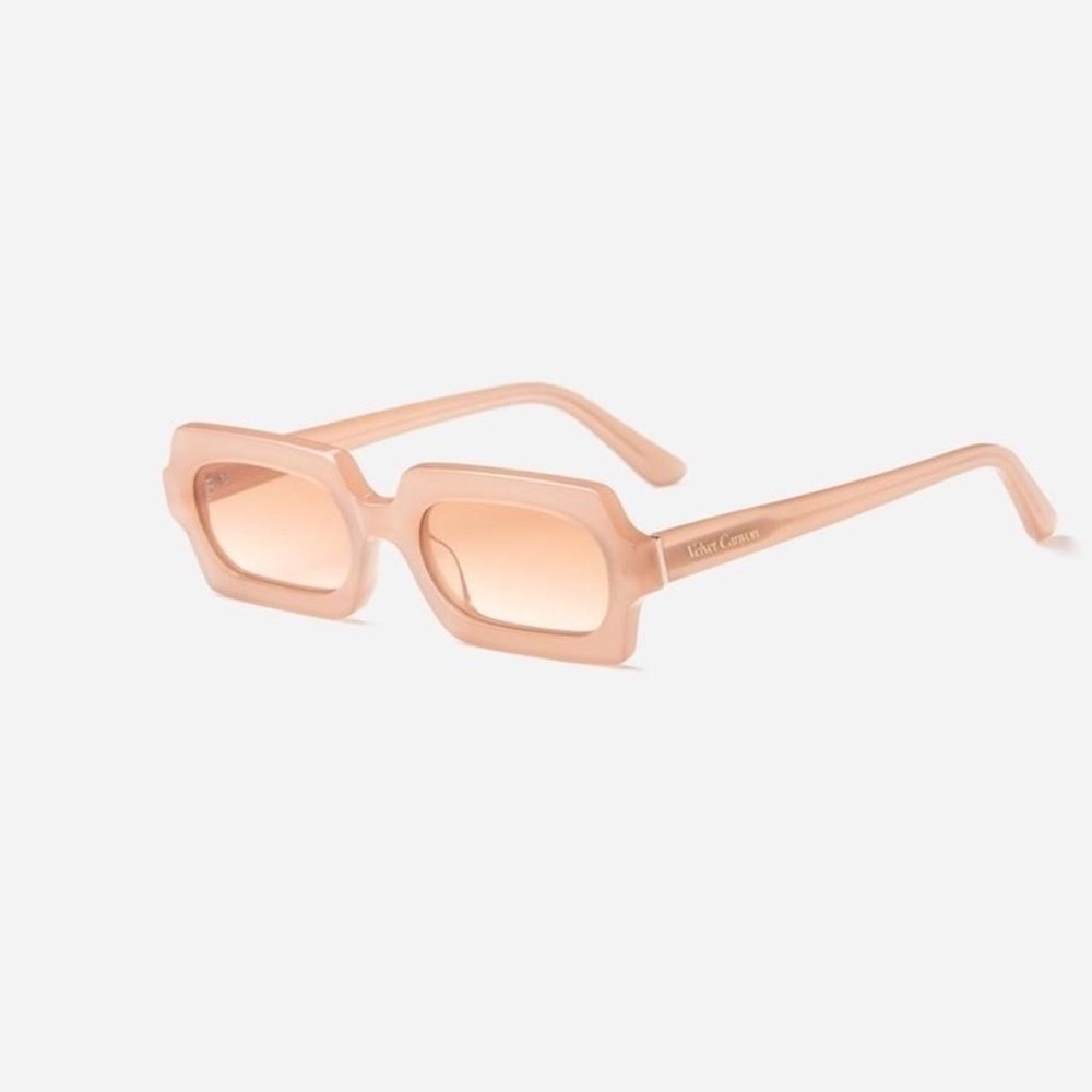 Velvet Canyon Revolution Sunglasses in Peach